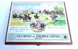 Figurines du Premier Empire 1804-1810 Soldats de plomb plat 6 pi&egrave;ces.