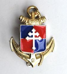Insigne 9&deg; Division d&#039;Infanterie de Marine  Delsart