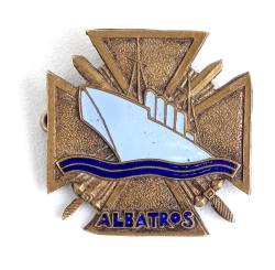 Insigne Albatros. Contre-torpilleur. Croix de guerre