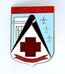 Insigne ECMSA Mat&eacute;riel sanitaire Service de Sant&eacute; FIA