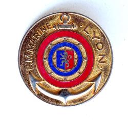 Insigne Pr&eacute;paration Militaire Marine Lyon A.B.