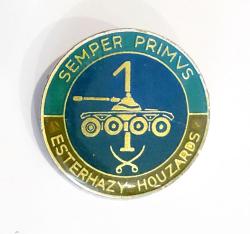 Insigne du 4&deg; Peloton, 1er Escadron du 3&egrave;me Hussards.   Henecka 1983