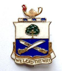 Insigne en argent 29th infantry regiment Distinctive unit insignia Sterling WW2
