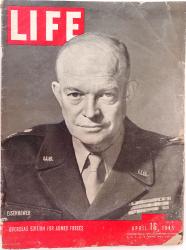 Life  april 16, 1945  Overseas service edition Eisenhower