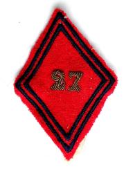 Losange 24&deg; R&eacute;giment d&#039;Artillerie Officier