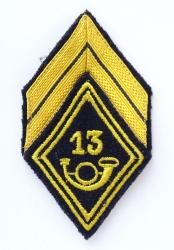 Losange Caporal  13&deg; Bataillon de Chasseurs Alpins