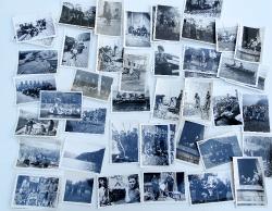 Lot de 38 photos CJF 7 Le Fier Groupe Regain Et&eacute; 1943