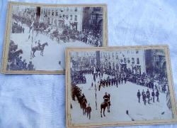 Lot deux photos Revue du 14 Juillet 1898 Pontarlier