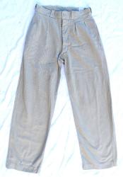 Pantalon de toile kaki clair 47/52 CHINO taille 39
