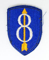 Patch 8th Infantry Division  U.S. Army