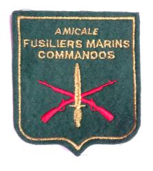 Patch Amicale Fusiliers Marins Commandos