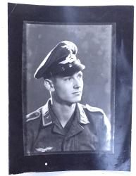 Photo sous-officier Luftwaffe WW2