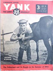 Yank magazine The army weekly  July 15 1945. Continental edition