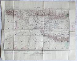 Carte du secteur de N&eacute;grine Sud Alg&eacute;riens  Guerre d&#039;Alg&eacute;rie 1955
