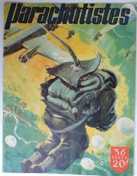 Parachutistes  Num&eacute;ro sp&eacute;cial L&#039;arm&eacute;e fran&ccedil;aise au combat 1945