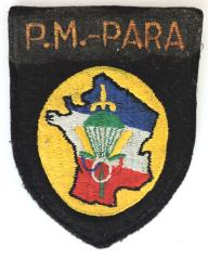 Ecusson d&#039;instructeur PM Para  Parachute vert