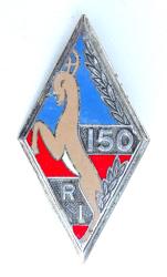 Insigne 150&deg; R&eacute;giment d&#039;Infanterie. Drago, variante