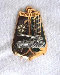 Insigne 43&deg; Bataillon d&rsquo;Infanterie de Marine  Delsart