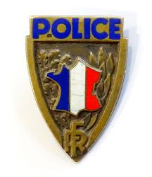 Insigne de coiffure  Police Nationale Fraisse Demey &eacute;mail