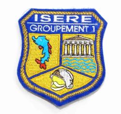 Insigne  Sapeurs Pompiers Is&egrave;re Groupement 1