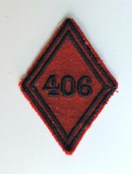 Losange du 406&deg; R&eacute;giment d&#039;Artillerie Antia&eacute;rienne  avant 1948