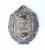 Insigne 1er R&eacute;giment Etranger de Cavalerie Drago, guilloch&eacute;, deux anneaux., marquage centrale